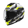KASK MOTOCYKLOWY HJC I71 ZEST WHITE YELLOW