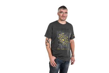 T-Shirt "North-South" men, grey