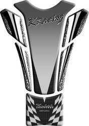 Tank Pad KEITI Kawasaki Racing Silver