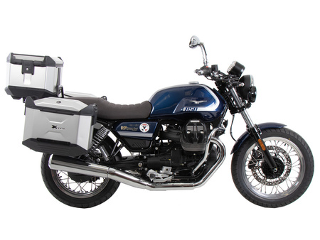 Side carrier permanent mounted chrome for Moto Guzzi V7 Special (2025-)
