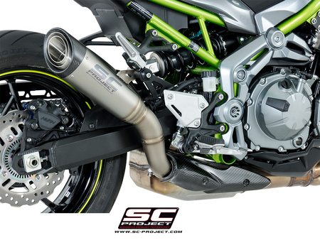 SC Project Tłumik Końcowy S1 Titanium Kawasaki Z900 2017-2019