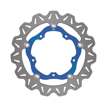EBC Tarcza hamulcowa motocyklowa VR2119BLU VEE, niebieska