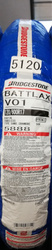BRIDGESTONE V01 SOFT 120/600/17    dot5120