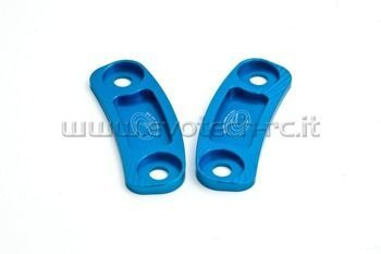 Zaślepki lusterek EVOTECH RC Kawasaki niebieskie