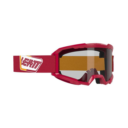 GOGLE LEATT VIZION 2.5 90 VLT RUBY/RED CLEAR OS