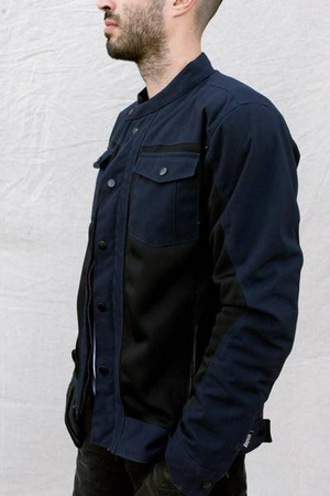 KURTKA TEKSTYLNA BROGER CALIFORNIA NAVY BLUE/BLACK