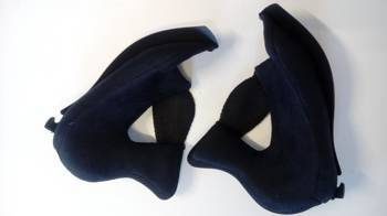 PODUSZKI POLICZKOWE KASKU OZONE CT-01 (NUBUK)