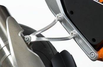 MOCOWANIE WYDECHU KTM 690 DUKE '12 SILVER