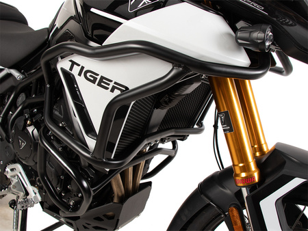 Tank protection bar "Solid" black for Triumph Tiger 900 GT / Pro (2024-)
