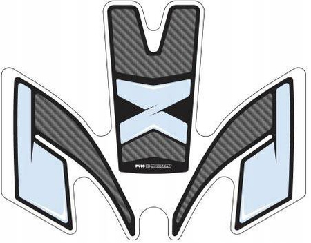 TANKPAD PUIG EXTREME DO DUCATI SCRAMBLER (TRZYCZĘŚCIOWY)