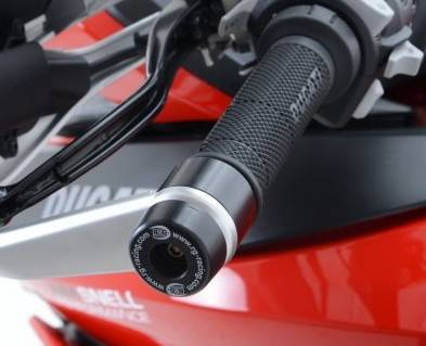 KOŃCÓWKI KIEROWNICY R&G DUCATI MTS 1200 15-, MULTISTRADA ENDURO, MTS 1260, BLACK