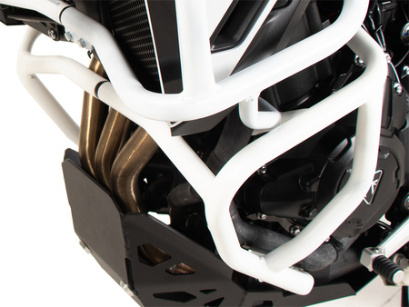 Engine protection bar white for Triumph Tiger 900 Rally Pro (2024-)