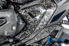 Osłona ramy trójkątna lewa - czarna carbon matt BMW R 1300 GS od 2023 ILMBERGER BM.RDL.020.R23GS