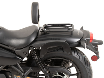 Solorack with backrest black for Kawasaki Eliminator 500 (2024-)