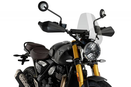 Owiewka PUIG do Triumph Scrambler 400X / Speed 400 2024-2025 (Sport) Przezroczysty (W) 21933W