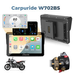Carpuride W702BS – CarPlay dla motocykli BMW z integracją kontrolera OEM