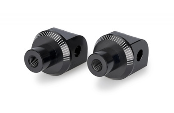 Mocowanie sportowych podnóżków HUSQVARNA TRIUMPH PUIG 22148 (przód) Czarny (N) 22148N