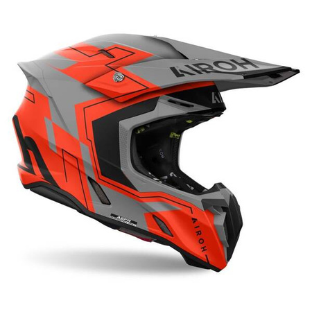 KASK AIROH TWIST 3 DIZZY ORANGE FLUO MATT