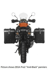 ZEGA Pro aluminium pannier system for KTM 1050 Adventure/ 1090 Adventure/ 1290 Super Adventure/1190 Adventure/ 1190 Adventure R