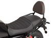 Sissybar without rearrack black/brown for Moto Guzzi V7 Stone Special Edition (850ccm) (2022-2023)