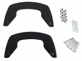 Adapter kit from Krauser K-Wing side carrier to C-Bow - black