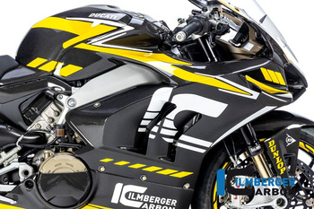 Panel boczny owiewki prawy - połysk ducati Panigale V4 R Racing (2019-2021) ILMBERGER VER.062.V4RRG.K