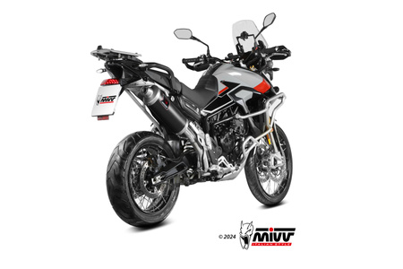 Mivv Tłumik końcowy DAKAR BLACK stal nierdzewna TRIUMPH TIGER 900 / GT / PRO / RALLY 2024-2025