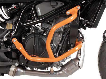 Engine protection bar - orange for KTM 125 Duke (2024-)