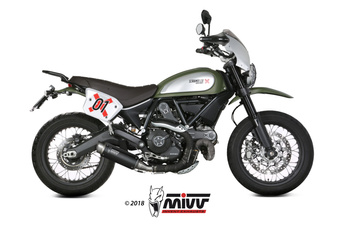 Mivv Tłumik końcowy GP PRO BLACK STAINLESS STEEL DUCATI SCRAMBLER 800 2015-2020