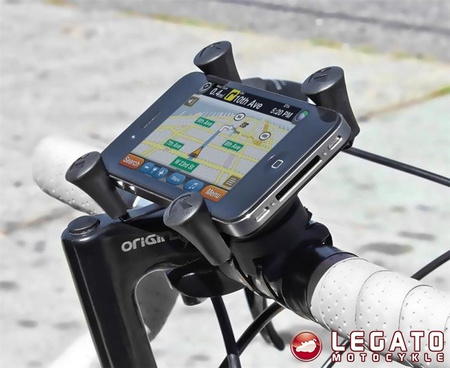 Uchwyt rowerowy X-Grip™ do przenośnych urządzeń np. smartfon lub nawigacja samochodowa