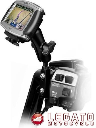 Uchwyt montowany do ramy kierownicy lub do podstawy hamulca / sprzęgła w motocyklu do Garmin zumo, TomTom Rider & Urban Rider