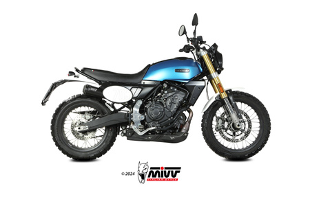 Mivv Tłumik końcowy X-M1 BLACK stal nierdzewna FANTIC CABALLERO 700 2024-2025