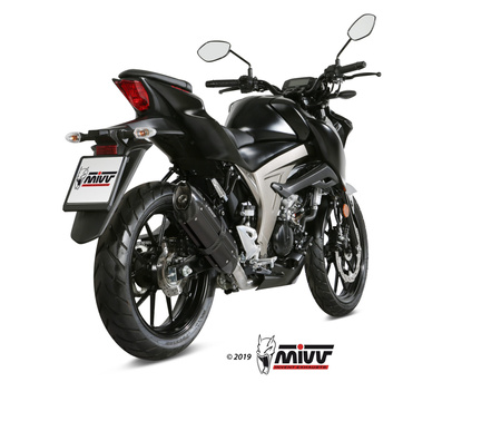 Mivv Układ wydechowy SUONO BLACK stal nierdzewna SUZUKI GSX-S 125 2017-2020