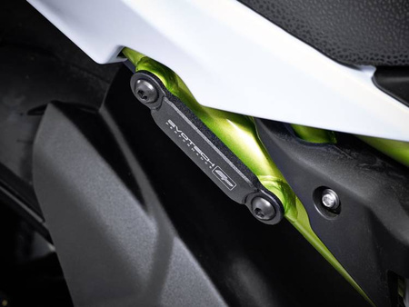 Evotech Performance zaślepki podnóżków pasażera - Kawasaki Z650 (2017+)