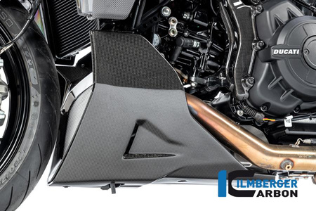 Bellypan lewy - połysk, ducati diavel 1260 (od 2019) ILMBERGER VEU.015.DI19G.K