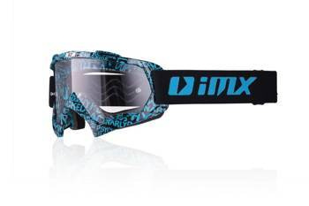 GOGLE IMX MUD GRAPHIC BLUE/BLACK - SZYBA CLEAR (1 SZYBA W ZESTAWIE)
