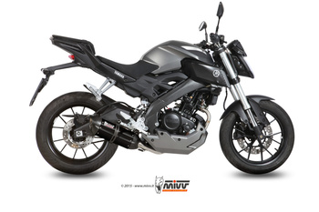 Mivv Układ wydechowy SUONO BLACK stal nierdzewna YAMAHA MT-125 2015-2019