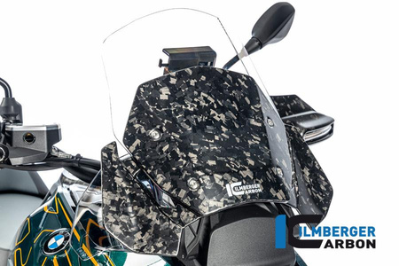 Szyba motocyklowa BDC matt - black diamond carbon do BMW R 1300 GS (od 2023) ILMBERGER BM.VEO.006.R23GS