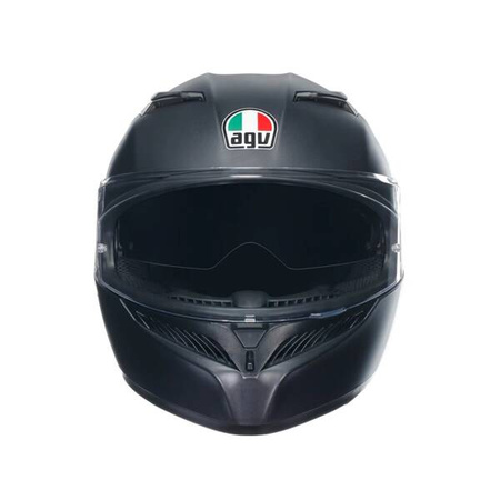 KASK MOTOCYKLOWY AGV K3 CZARNY MAT