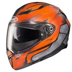 Kask Motocyklowy HJC F70 Deathstroke DC Comics Blue/Orange