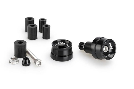 Końcówki kierownicy PUIG Sport (uniwersalne 13-18 mm) Czarny (N) 21016N