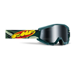 GOGLE FMF POWERCORE ASSAULT CAMO - SZYBA MIRROR SILVER