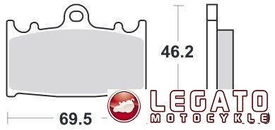 KLOCKI HAMULCOWE SBS 789 HF