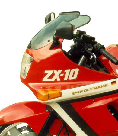MRA Szyba motocyklowa KAWASAKI ZX 10, ZXT00B, -2003, forma S, bezbarwna