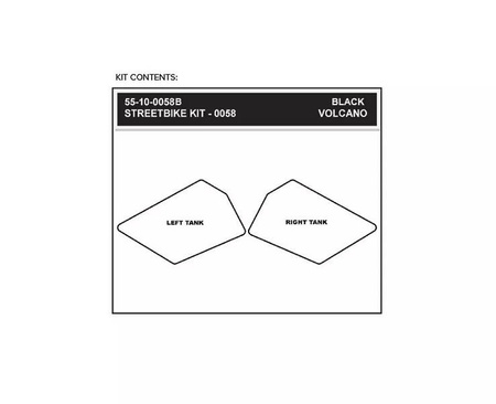 STOMPGRIP KTM RC8 CZARNY
