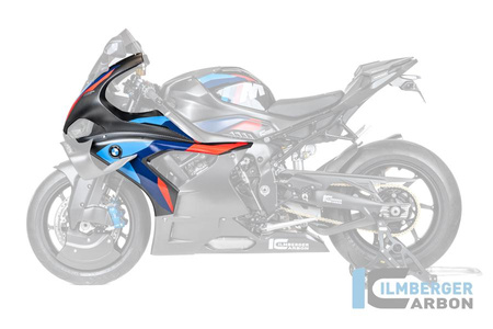 Owiewka lewa carbon mat - BMW M 1000 RR Strasse od 2025 ILMBERGER MM.VEL.005.M125S