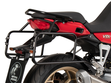 Sidecarrier permanent mounted black for Moto Guzzi V100 Mandello / S (2022-)