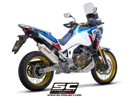 SC-Project tłumik końcowy Rally Raid tytan Honda CRF1100L AFRICA TWIN (2020 - 2023) – ADVENTURE