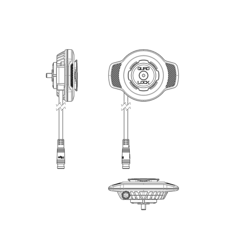 Wodoodporna ładowarka indukcyjna Quad Lock®