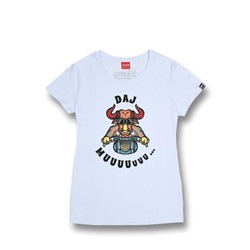 DAVCA T-shirt damski Daj Muu